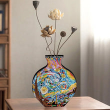 Lade das Bild in den Galerie-Viewer, Künstlerische Vase-2 - Beidseitig - Diamant-Vase Tischornament
