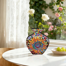 Lade das Bild in den Galerie-Viewer, Künstlerische Vase-2 - Beidseitig - Diamant-Vase Tischornament

