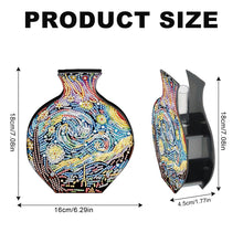 Lade das Bild in den Galerie-Viewer, Künstlerische Vase-2 - Beidseitig - Diamant-Vase Tischornament
