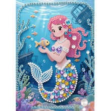 Lade das Bild in den Galerie-Viewer, Mermaid-Partial Special Diamond Painting-30x40cm
