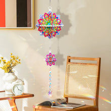 Lade das Bild in den Galerie-Viewer, Mandala - Sonnenfänger Fensterhänger Diamant-Windspiel
