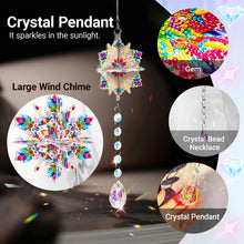Lade das Bild in den Galerie-Viewer, Mandala - Sonnenfänger Fensterhänger Diamant-Windspiel
