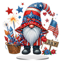 Lade das Bild in den Galerie-Viewer, Weihnachten im Dezember Zwerg - Einseitig - Acryl-Diamant-Tischornament
