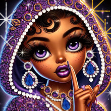 Lade das Bild in den Galerie-Viewer, Good Morning-Partial Pearl Painting Kit with Frame-25x25cm
