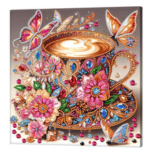 Lade das Bild in den Galerie-Viewer, Good Morning-Partial Pearl Painting Kit with Frame-25x25cm
