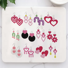 Lade das Bild in den Galerie-Viewer, 12 Paar Niedliche Cartoon Ohrringe - DIY Diamant Painting Ohrringe Set

