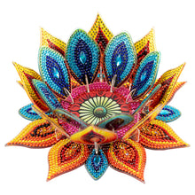 Lade das Bild in den Galerie-Viewer, Lila Lotos-A - Diamant-Kerzenhalter - Diamant-Tischornament

