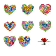 Lade das Bild in den Galerie-Viewer, 8 Stk./Set Libelle - Diamant-Kerzenhalter - Diamant-Tischornament
