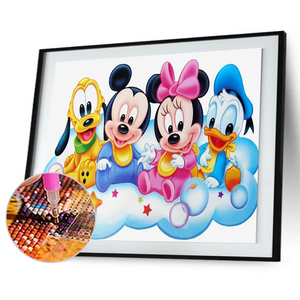 Cartoon-Voll Diamond Painting-40 * 30CM