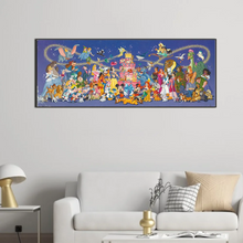 Lade das Bild in den Galerie-Viewer, (Große Größe) Disney-Figuren – Voll rund Diamond Painting 80*30
