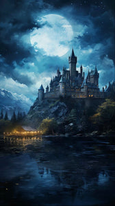 Harry potter-Hogwarts -Diamond Painting- 40*70