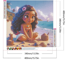 Lade das Bild in den Galerie-Viewer, (Mehrere Stile) Prinzessin Disney Voll Diamond Painting 40*40
