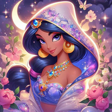 Lade das Bild in den Galerie-Viewer, (Mehrere Stile) Prinzessin Disney Voll Diamond Painting 40*40
