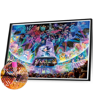Disney-voll Diamond painting 80*50CM