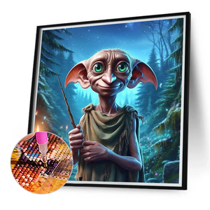 (Mehrere Stile) Harry Potter Dobby -Diamond painting