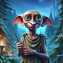 Lade das Bild in den Galerie-Viewer, (Mehrere Stile) Harry Potter Dobby -Diamond painting
