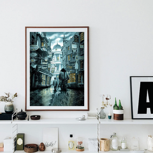 Harry Potter - Rund Diamond painting - 40 * 50cm