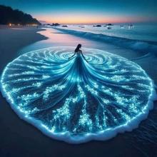Lade das Bild in den Galerie-Viewer, (Mehrere Stile) Strandkleid Mädchen  -Diamond painting 40*40cm

