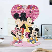 Lade das Bild in den Galerie-Viewer, DIY Mickey Minnie-Diamond Painting Ornamente
