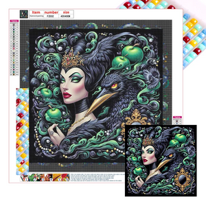 Maleficent-Voll  Diamond Painting-40x40cm