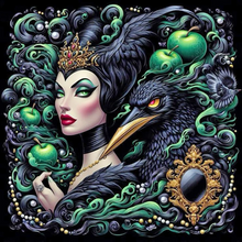 Lade das Bild in den Galerie-Viewer, Maleficent-Voll  Diamond Painting-40x40cm
