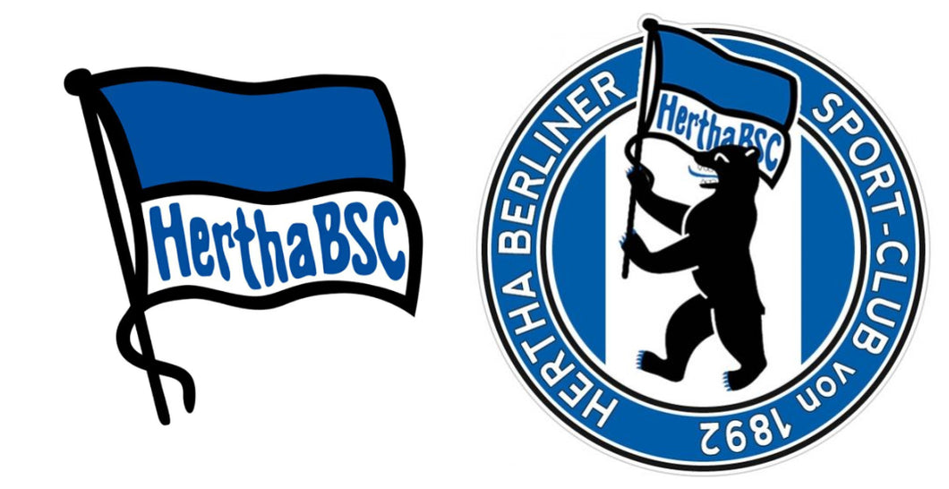 (2Pcs) - Fußball Hertha BSC