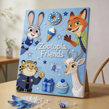 Lade das Bild in den Galerie-Viewer, ZF Partial Pearl Painting Mit Rahmen-30x40cm
