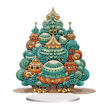 Lade das Bild in den Galerie-Viewer, Weihnachts-Desktop-Ornament mit einseitigem Drill-Diamant-Motiv
