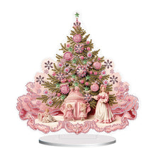 Lade das Bild in den Galerie-Viewer, Weihnachts-Desktop-Ornament mit einseitigem Drill-Diamant-Motiv
