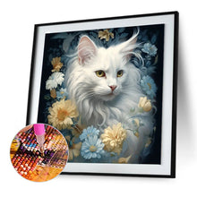 Lade das Bild in den Galerie-Viewer, Katze voll Diamond Painting-30x30cm
