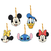 Lade das Bild in den Galerie-Viewer, Karikatur-Einseitiger Bohrer-Diamant-Anhänger
