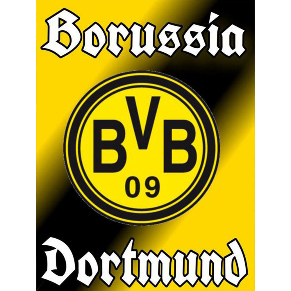 Borussia Dortmund  Diamond Painting-30x40cm