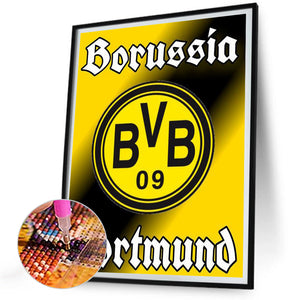 Borussia Dortmund  Diamond Painting-30x40cm