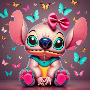 Stitch-Voll Diamond Painting-30x30cm