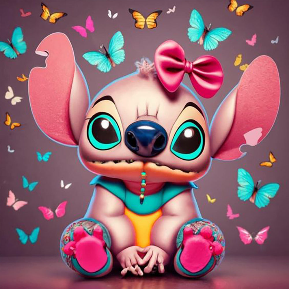 Stitch-Voll Diamond Painting-30x30cm