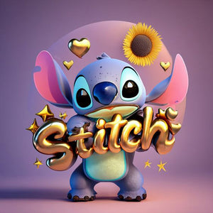 Stitch-Voll Diamond Painting-30x30cm