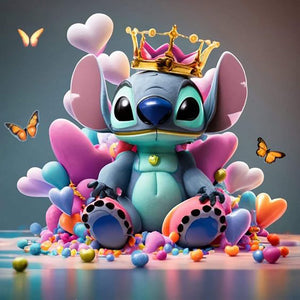 Stitch-Voll Diamond Painting-30x30cm