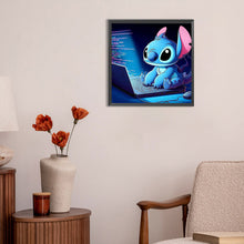 Lade das Bild in den Galerie-Viewer, Stitch-Voll Diamond Painting-30x30cm
