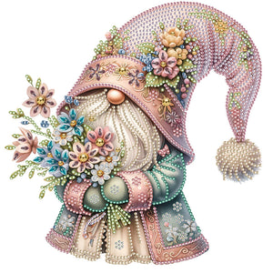 Gnome-partielles spezielles Diamantgemälde-30x30cm