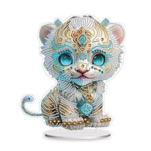 Lade das Bild in den Galerie-Viewer, Sternzeichen – einseitig gebohrt – Diamant-Desktop-Ornament

