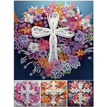 Lade das Bild in den Galerie-Viewer, Cross-Partial Besonders Diamond Painting-30x30cm
