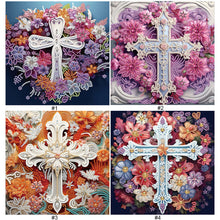 Lade das Bild in den Galerie-Viewer, Cross-Partial Besonders Diamond Painting-30x30cm
