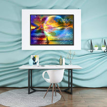 Lade das Bild in den Galerie-Viewer, Traumhaftes Meer - voller runder Diamant - 30x40cm
