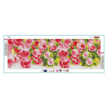 Lade das Bild in den Galerie-Viewer, Blume - volle Runde Diamant-Malerei - 80x30cm
