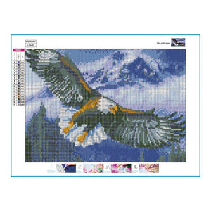 Adler Flügel - volle Diamant-Malerei - 40x50cm