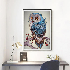 Vogel Tier - volle Diamant-Malerei - 40x30cm