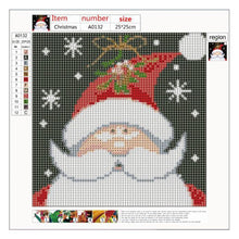 Lade das Bild in den Galerie-Viewer, Santa claus - voller runder Diamant - 25x25cm
