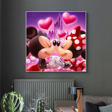 Lade das Bild in den Galerie-Viewer, [Mehrere Größen optional] Mickey Mouse – Komplettes rundes/quadratisches Daimond-Gemälde
