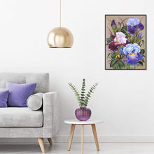 Lade das Bild in den Galerie-Viewer, Blumen - voller runder Diamant - 40x30cm
