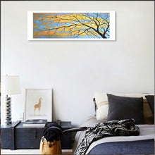 Lade das Bild in den Galerie-Viewer, Baum - volle runde Diamant-Malerei - 80x30cm
